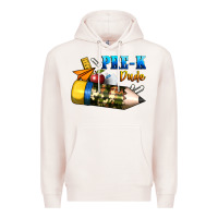 Pale Pink pre k dude Premium Hoodie - BundleAndBundleShop