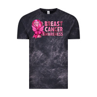Cloud Black Breast Cancer Awareness with Coffee Cup Vintage Tee - texasbilliewilder