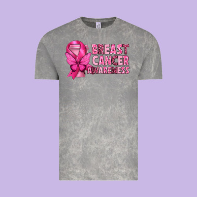 Breast Cancer Awareness With Coffee Cup Vintage Tee Designed By Texasbilliewilder