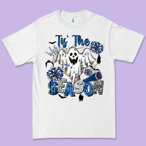 Tis' The Season Cheer Ghost Premium Tee Designed By Barkaloodesign