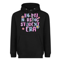 Black in my nursing student era Heavyweight Hoodie - MaliasSmallBusiness
