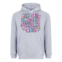 Heather Grey in my nursing student era Heavyweight Hoodie - MaliasSmallBusiness