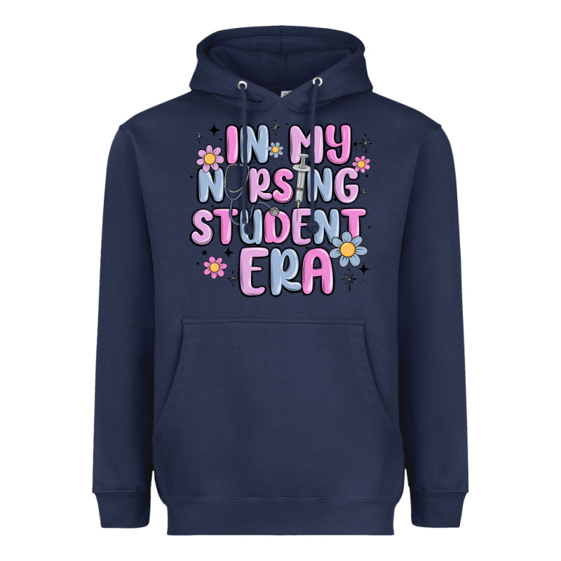 In My Nursing Student Era Heavyweight Hoodie by MaliasSmallBusiness | Teevron