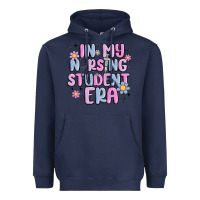 Navy in my nursing student era Heavyweight Hoodie - MaliasSmallBusiness