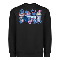 Black stitch coffee cups Heavyweight Sweatshirt - Zillion Design Studio