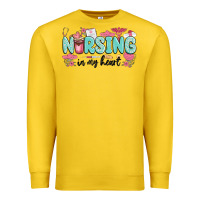 Lemon nursing in my heart Premium Sweatshirt - MaliasSmallBusiness