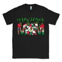 Black mexican flag sunflower mom leopard Classic Tee - JahusDesignShop