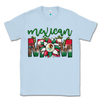 Dusty Blue mexican flag sunflower mom leopard Classic Tee - JahusDesignShop