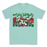 Seafoam mexican flag sunflower mom leopard Classic Tee - JahusDesignShop