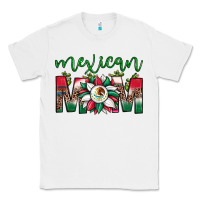 White mexican flag sunflower mom leopard Classic Tee - JahusDesignShop