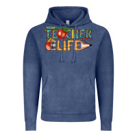 Vintage Denim teacher life Vintage Hoodie - texasbilliewilder