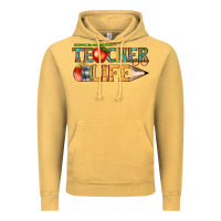 Vintage Mustard teacher life Vintage Hoodie - texasbilliewilder