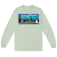 Matcha winter vibes license plate Long Sleeve Tee - BundleAndBundleShop