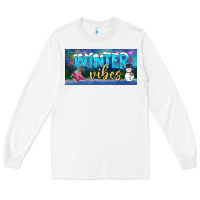 White winter vibes license plate Long Sleeve Tee - BundleAndBundleShop