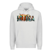 Dove Grey longhorn mama Premium Hoodie - AdoDesignShop