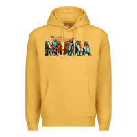 Mustard longhorn mama Premium Hoodie - AdoDesignShop