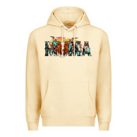 Pina Colada longhorn mama Premium Hoodie - AdoDesignShop