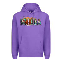 Purple longhorn mama Premium Hoodie - AdoDesignShop