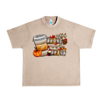 French Oak wild about pumpkin spice Urban Heavy Tee - CowhideDigitalArt