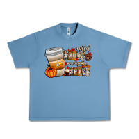 Pebble Blue wild about pumpkin spice Urban Heavy Tee - CowhideDigitalArt