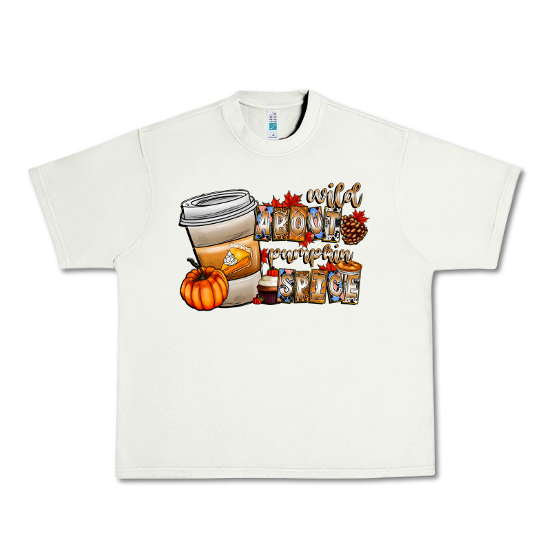 Wild About Pumpkin Spice Urban Heavy Tee by CowhideDigitalArt | Teevron
