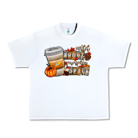 White wild about pumpkin spice Urban Heavy Tee - CowhideDigitalArt