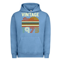 Pigment Pebble Blue Vintage Classics 1973 Urban Hoodie - Bettercallsaul