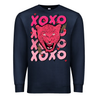 Navy valentine Premium Sweatshirt - MaliasSmallBusiness