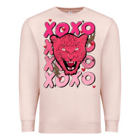 Pale Pink valentine Premium Sweatshirt - MaliasSmallBusiness