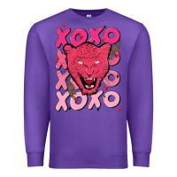 Purple valentine Premium Sweatshirt - MaliasSmallBusiness