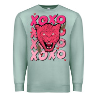 Seafoam valentine Premium Sweatshirt - MaliasSmallBusiness