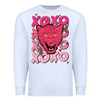 White valentine Premium Sweatshirt - MaliasSmallBusiness