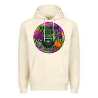 Sandshell halloween round earrings Premium Hoodie - BundleAndBundleShop