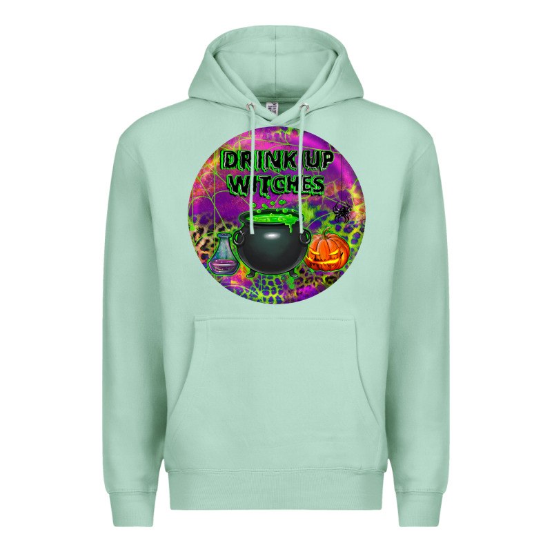 Halloween Round Earrings Premium Hoodie by BundleAndBundleShop | Teevron
