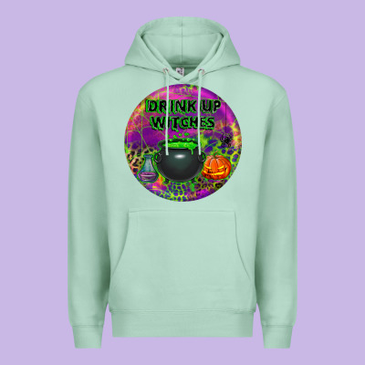 Halloween Round Earrings Premium Hoodie Designed By Bundleandbundleshop