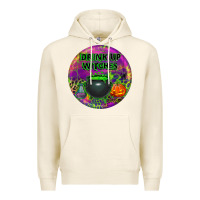 Tofu halloween round earrings Premium Hoodie - BundleAndBundleShop