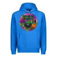 True Royal halloween round earrings Premium Hoodie - BundleAndBundleShop
