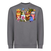 Storm cartoon characters coffee cups Heavyweight Sweatshirt - Zillion Design Studio