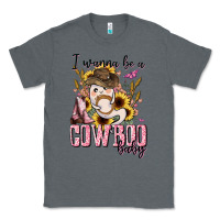 Charcoal Heather i wanna be a cowboo baby halloween Classic Tee - AdoDesignShop