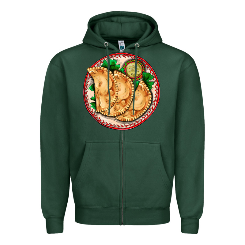 Empanada Zipper Hoodie by AdoDesignShop | Teevron
