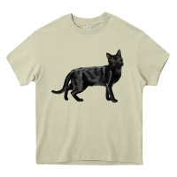 Mossy Bombay Cat Heavy Core Tee - LillyAllenDesigns