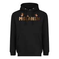 Black melanin Heavyweight Hoodie - MaliasSmallBusiness