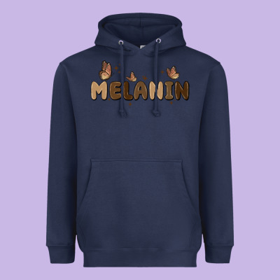 Melanin Heavyweight Hoodie Designed By Maliassmallbusiness