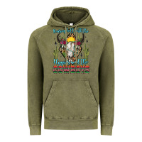 Vintage Olive raising hell with the hippies and the cowboys Vintage Hoodie - Zillion Design Studio