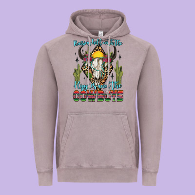 Vintage Hoodie raising hell with the hippies and the cowboys