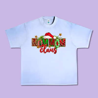 Christmas Mom Mom Claus Urban Heavy Tee Designed By Fadigitalartstudio