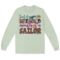 Matcha soul of a mermaid mouth of a sailor Long Sleeve Tee - JahusDesignShop