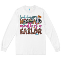 White soul of a mermaid mouth of a sailor Long Sleeve Tee - JahusDesignShop