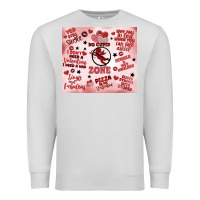 Dove Grey funny valentine's day Premium Sweatshirt - MaliasSmallBusiness