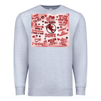 Heather Grey funny valentine's day Premium Sweatshirt - MaliasSmallBusiness